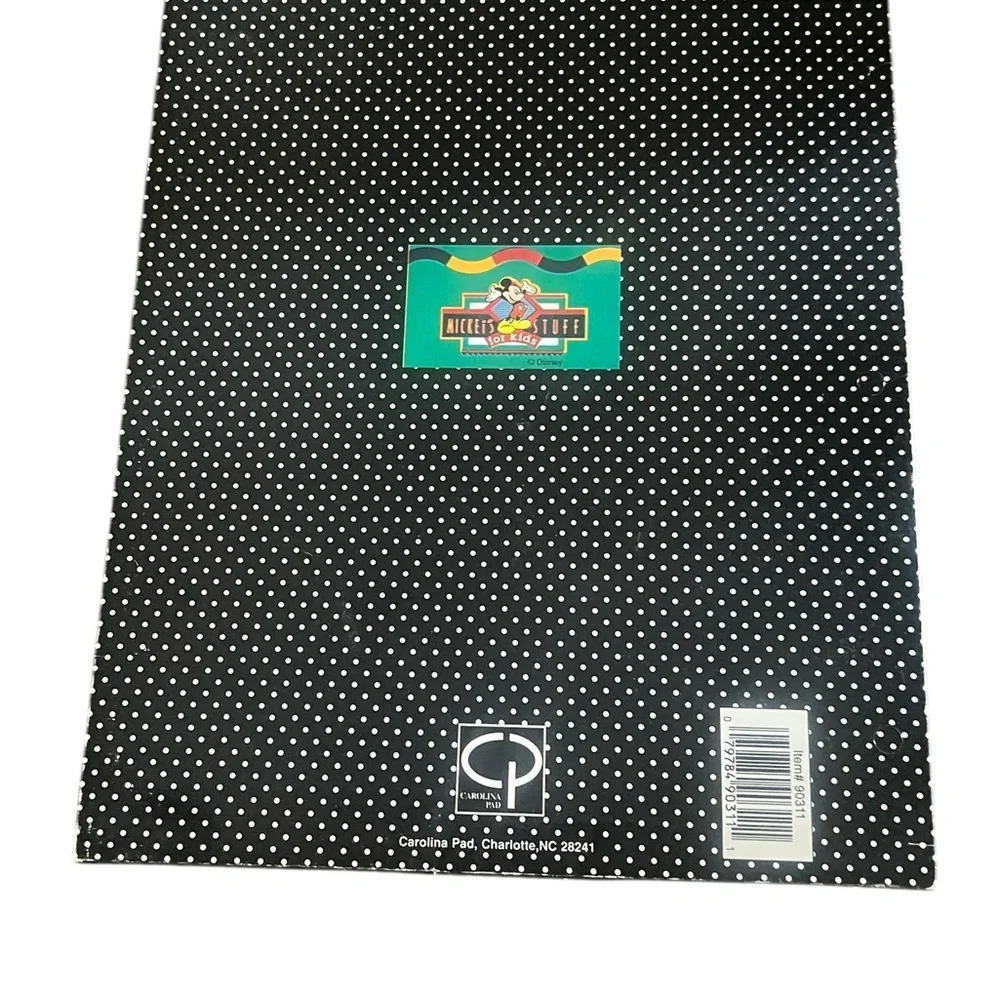 Minnie Mouse Pink and Black Heart Folder
